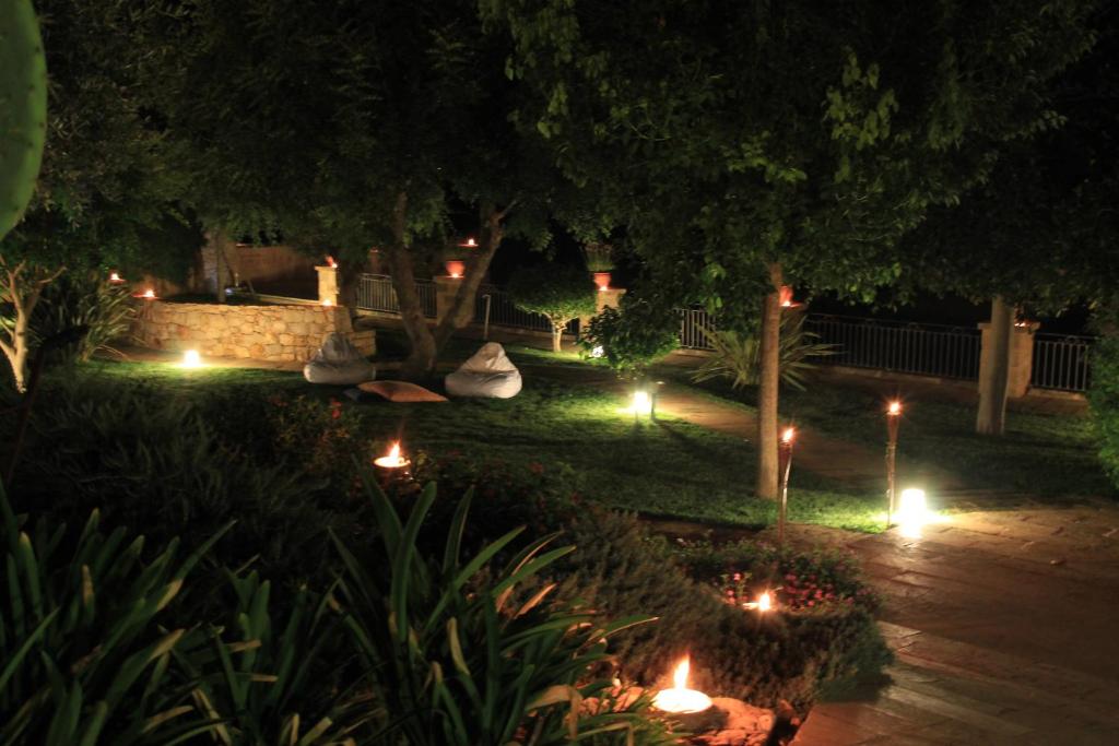 Zahrada ubytování B&B Bella Vista