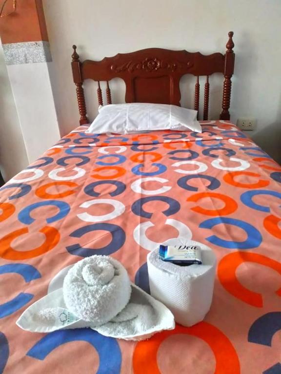 Postel nebo postele na pokoji v ubytování Inti Hostel Airport