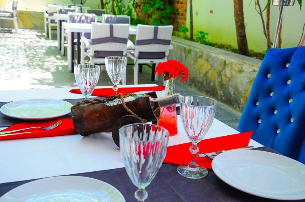 Nápoje v ubytování Kemer Port Hotel