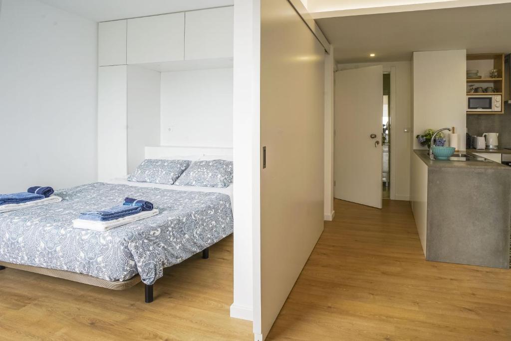 Postel nebo postele na pokoji v ubytování Thalassa Villas