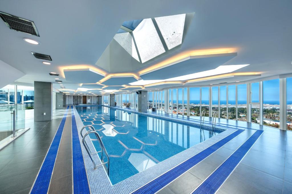 Bazén v ubytování Hotel Sirius nebo v jeho okolí