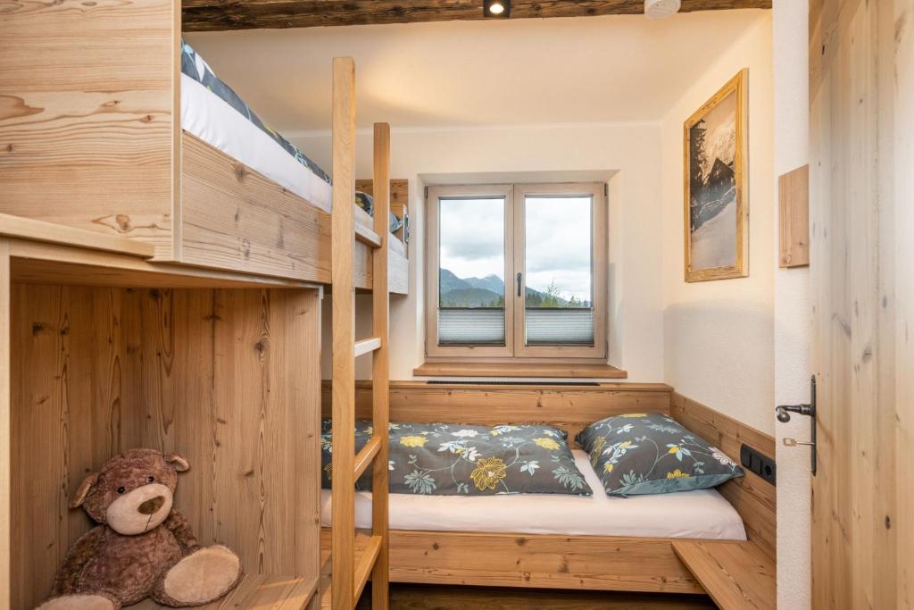 Posteľ alebo postele v izbe v ubytovaní Chalet Kulmberg