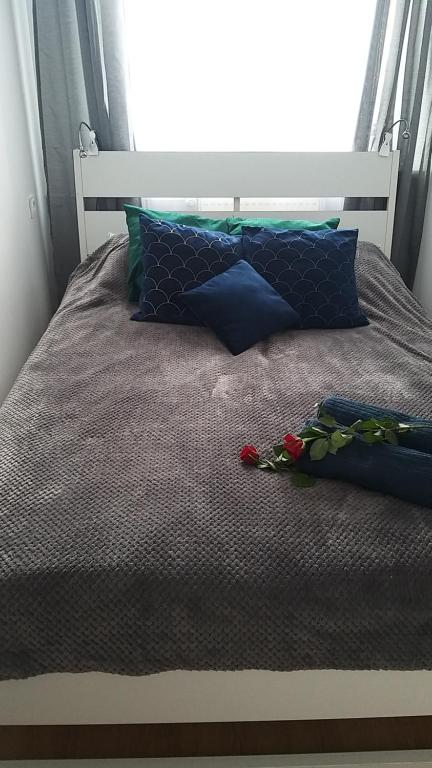 Posteľ alebo postele v izbe v ubytovaní Apartament Iga