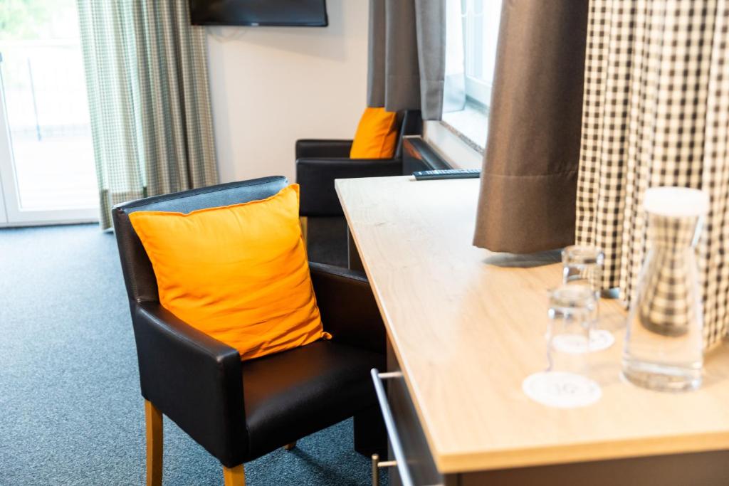 Posezení v ubytování Gasthof Linde - Hotel Blum