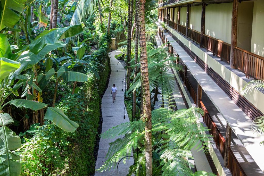 Zahrada ubytování Komaneka at Bisma Ubud