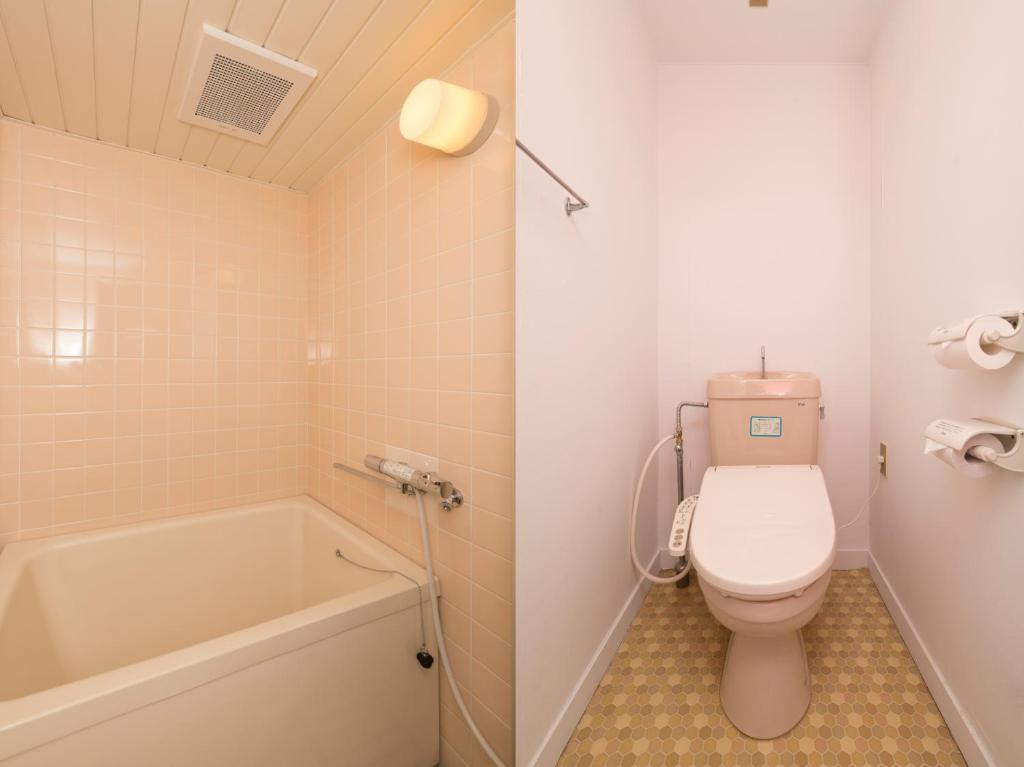 Koupelna v ubytování Hotel WWJ