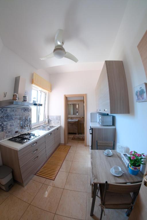A kitchen or kitchenette at Li Carlucci