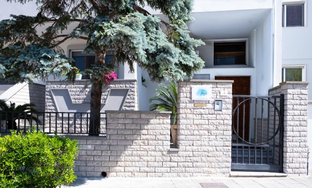 O edifício onde o B&B está situado