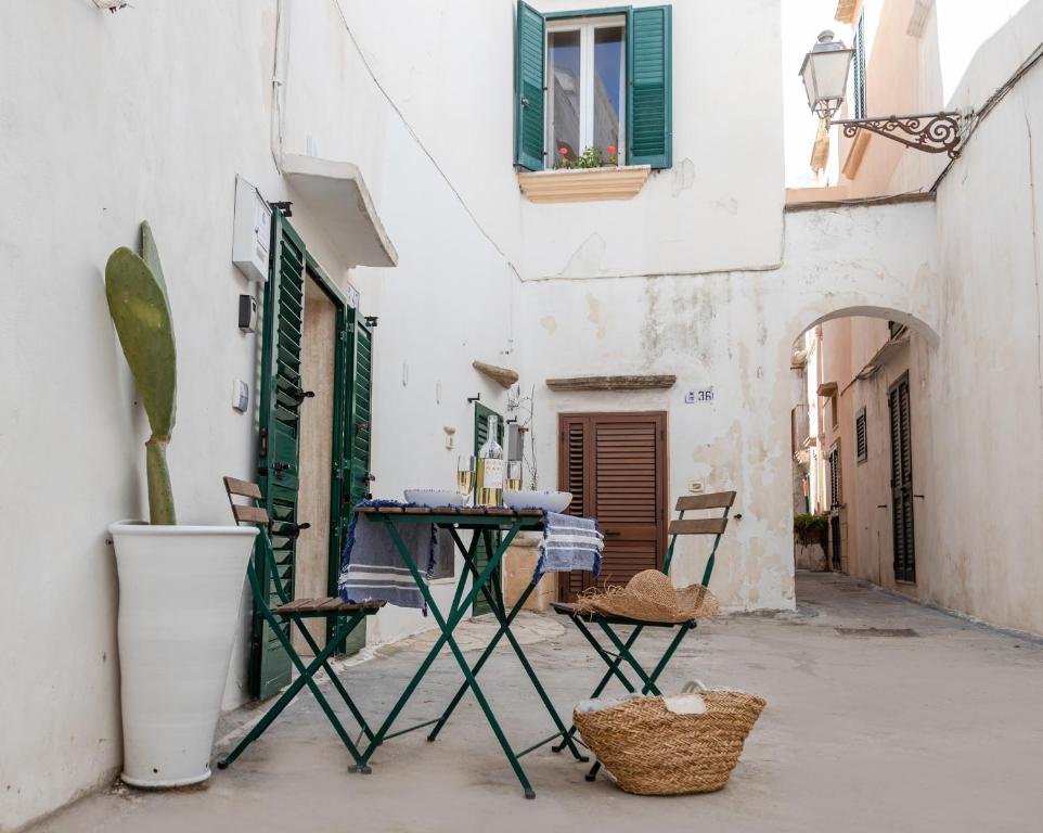 Patio nebo venkovní prostory v ubytování Lunaspina Gallipoli