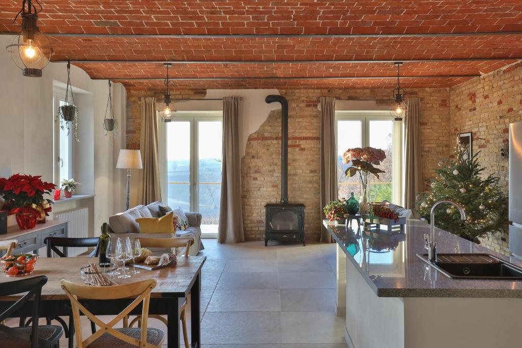 Posedenie v ubytovaní Nº18 A Private country hideaway in Monferrato