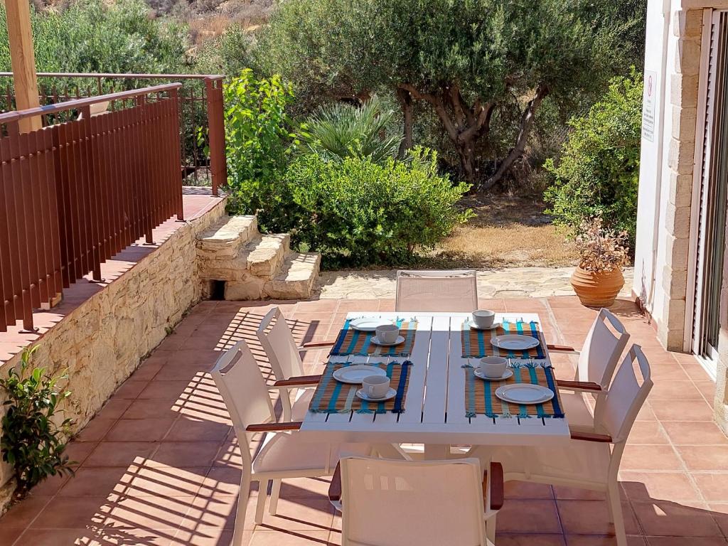 Balkon lub taras w obiekcie Villa Phaestias