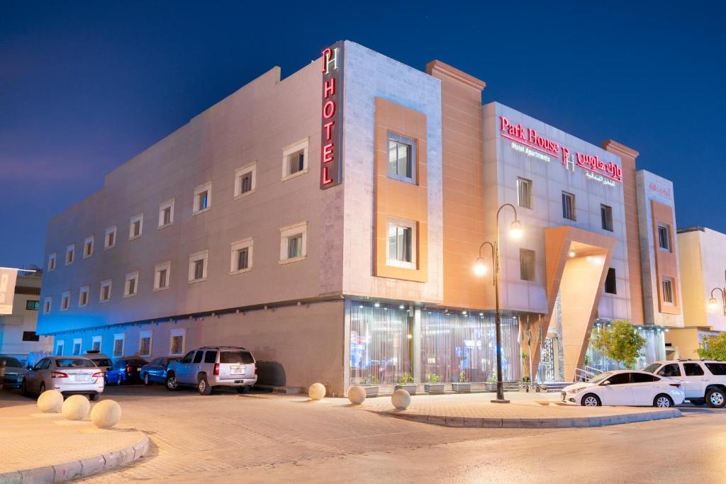 Budova, kde se aparthotel nachází