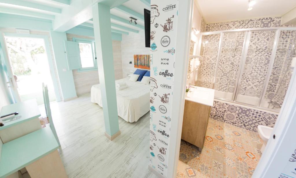 Kúpeľňa v ubytovaní Hotel La Torre