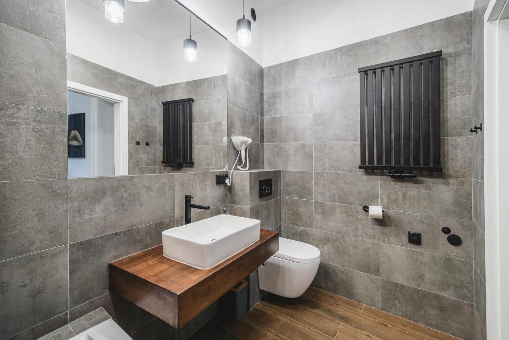 Kúpeľňa v ubytovaní Modern Apartments Toruń 3 Stare Miasto-Centrum