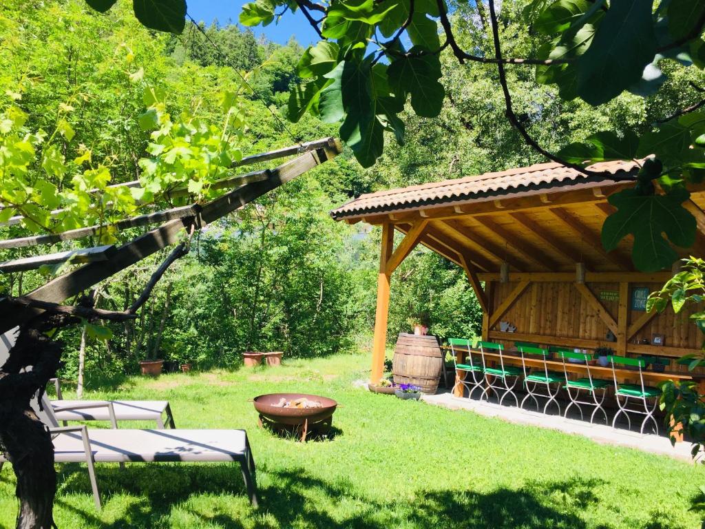Zahrada ubytování Tannerhof Bed & Breakfast