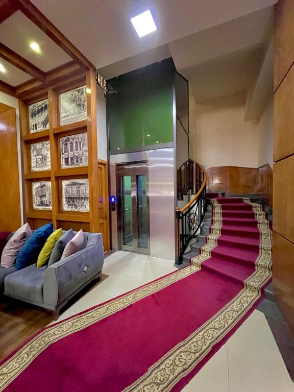 Posezení v ubytování Hotel Plaza Viktoria