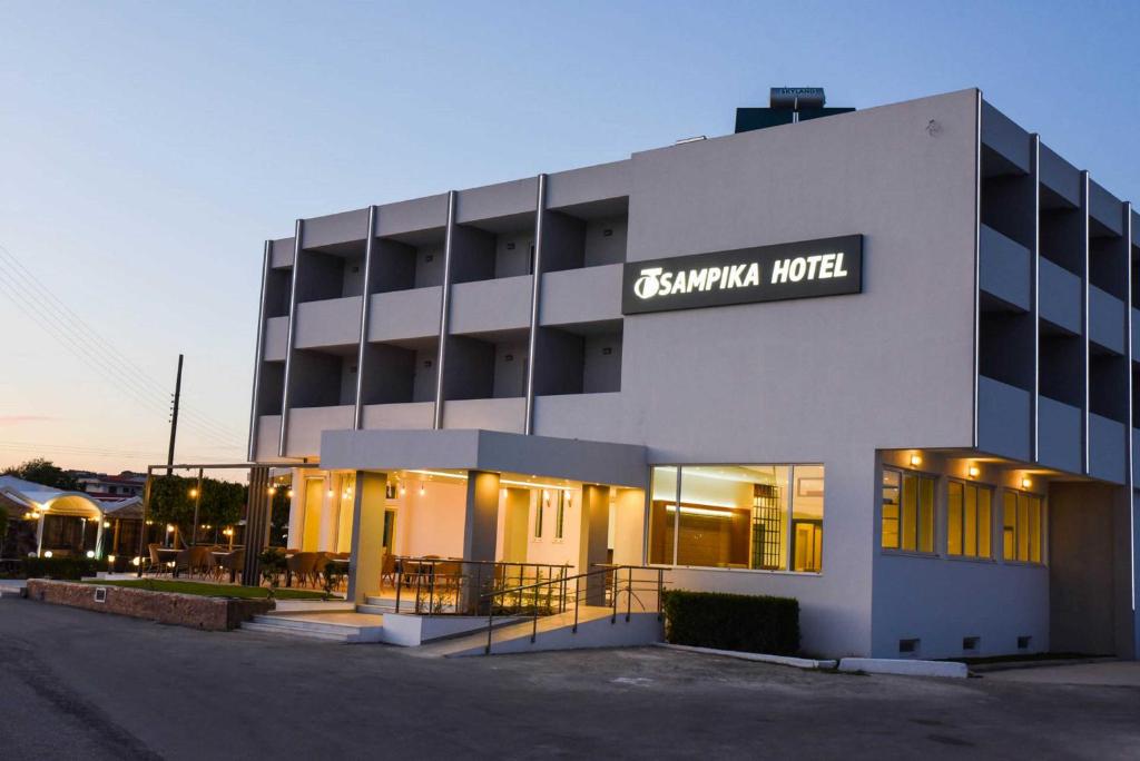 Budova, kde se hotel nachází