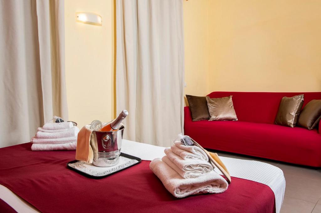Posezení v ubytování Capodichino International Hotel