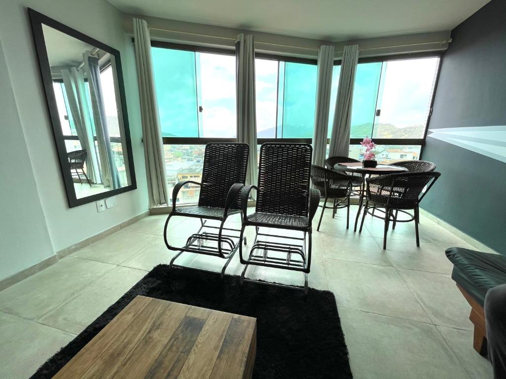  APARTAMENTO BEIRA MAR PRAIA GRANDE ATÉ 7 pessoas