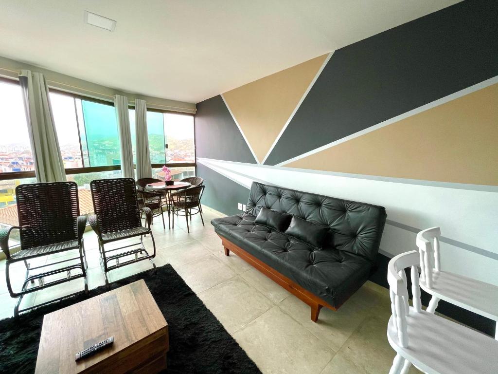  APARTAMENTO BEIRA MAR PRAIA GRANDE ATÉ 7 pessoas