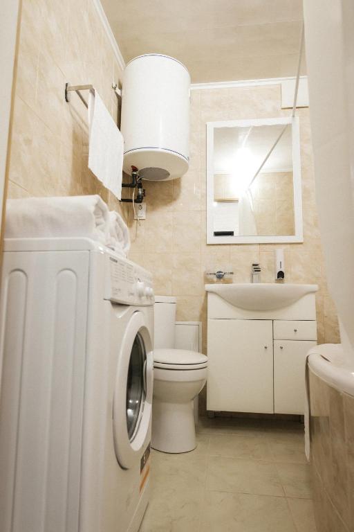Koupelna v ubytování LOFT-Style Apartment