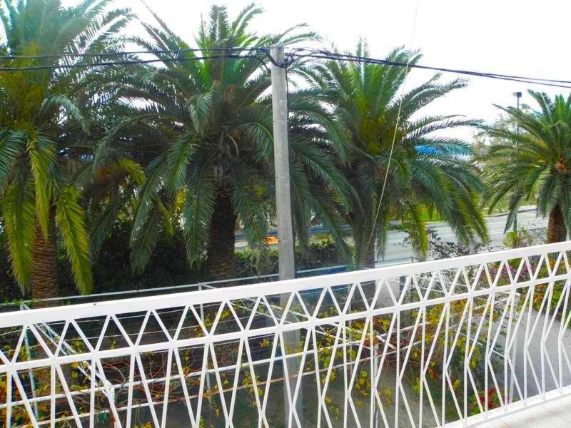 Vonkajšia záhrada v ubytovaní Apartment in Duce with sea view, balcony, air conditioning, Wi-Fi (4166-3)