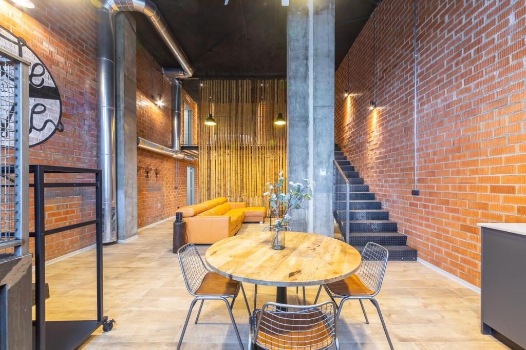 Posezení v ubytování ART LOFTS Valencia by Benisur