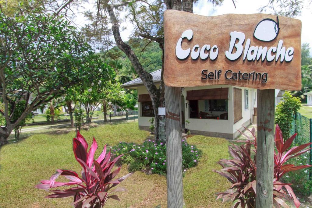 Zahrada ubytování Coco Blanche