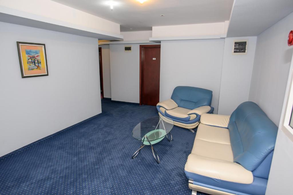 Posezení v ubytování Hotel Scala