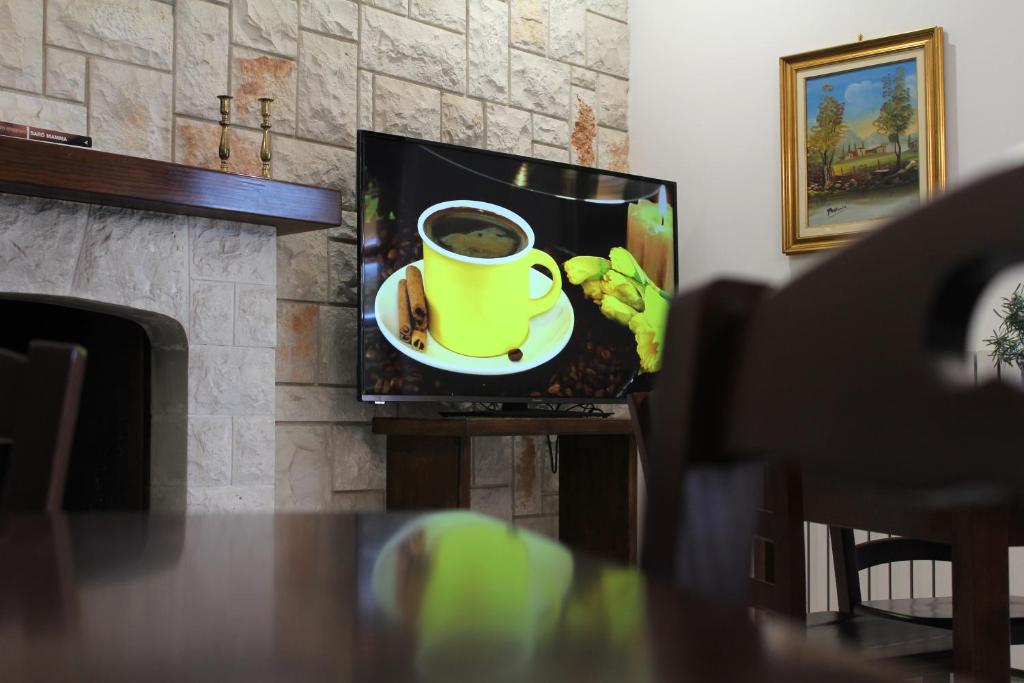 TV a/nebo společenská místnost v ubytování Villa Bice