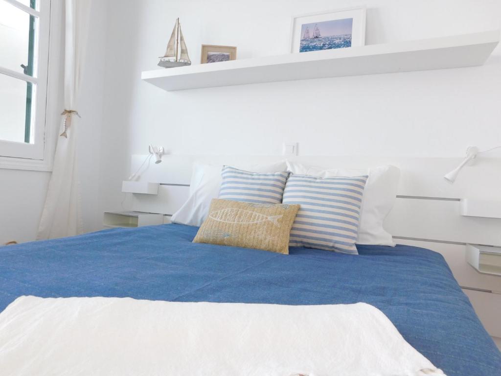 Postel nebo postele na pokoji v ubytování Casa Marina