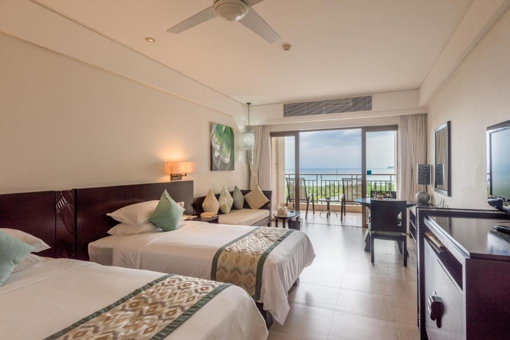Howard Johnson Resort Sanya Bay - Deluxe Twin Room Mit Meerblick