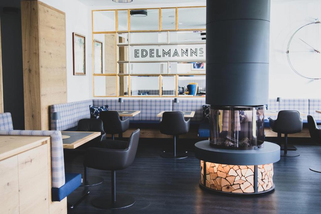 Posezení v ubytování Boutique Hotel Edelmanns