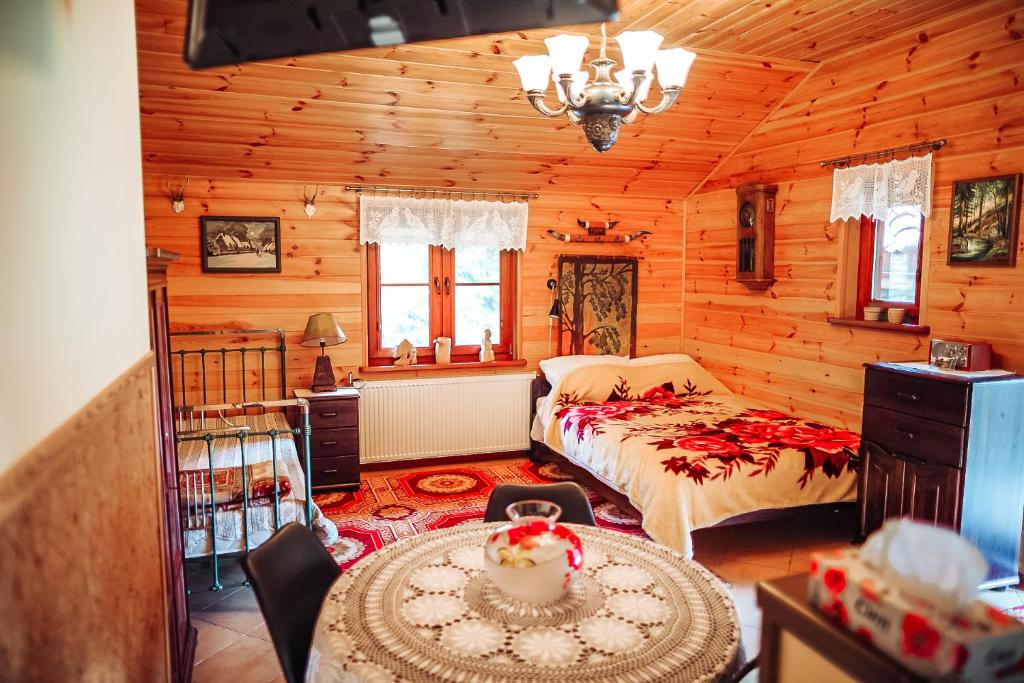 Leśny Zakątek balia kąpielowa ognisko sauna basen rowery w cenie pobytu - Chalet 2