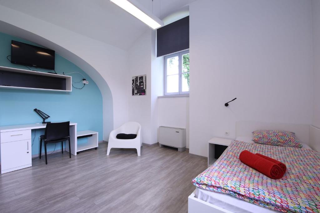 Postel nebo postele na pokoji v ubytování Hostel Bedem