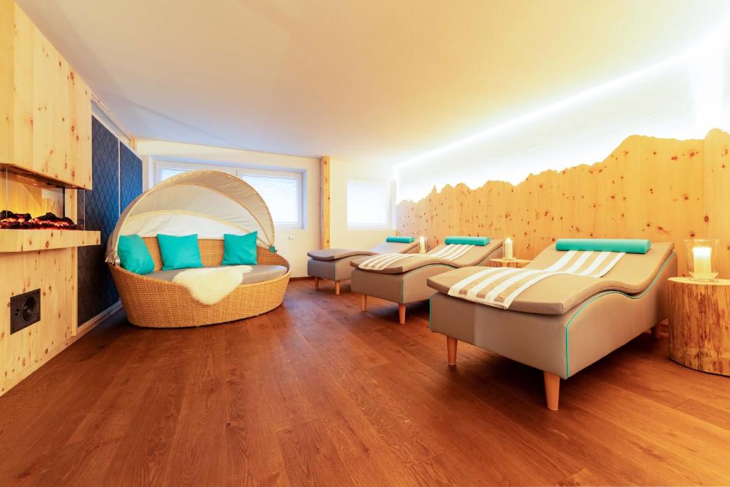 Posezení v ubytování Hotel Garni Schellenberg