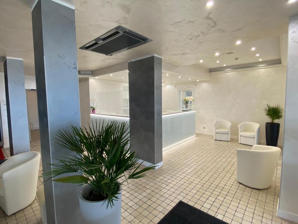 Posezení v ubytování Hotel Linda