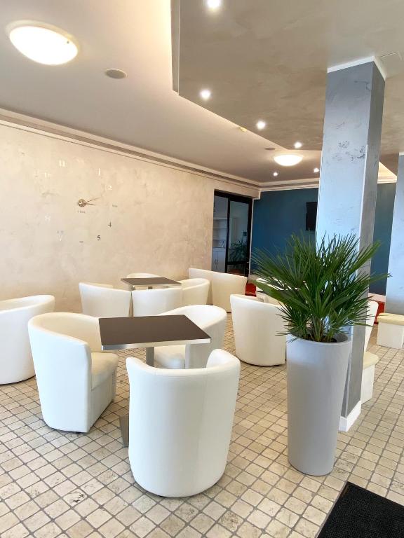 Posezení v ubytování Hotel Linda
