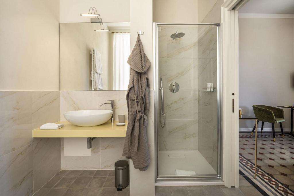 Łazienka w obiekcie Villa La Tuia B&B
