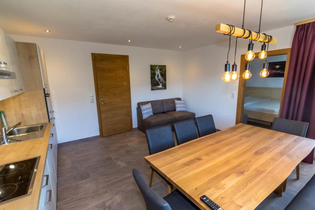 Kuchyň nebo kuchyňský kout v ubytování Appartements Danijela