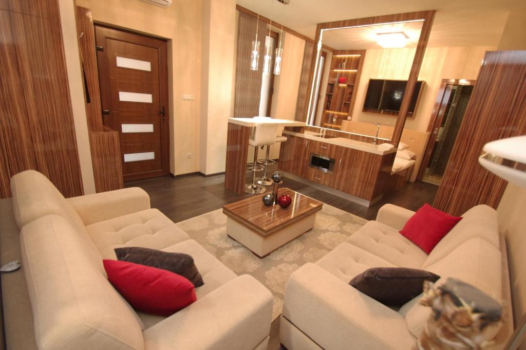 Posezení v ubytování Hotel Vadászkürt Superior