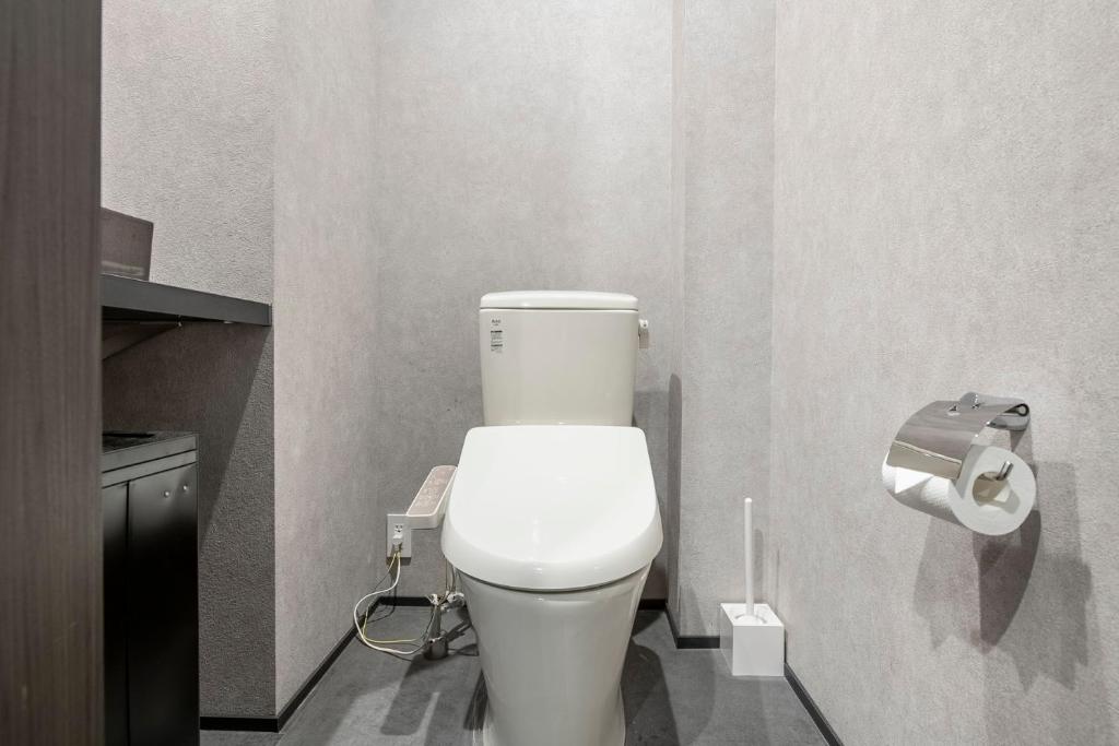 Koupelna v ubytování hotel aima