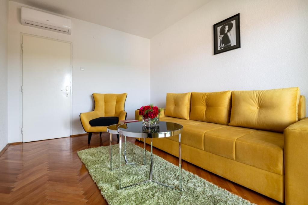 Posezení v ubytování Apartments & rooms Leon