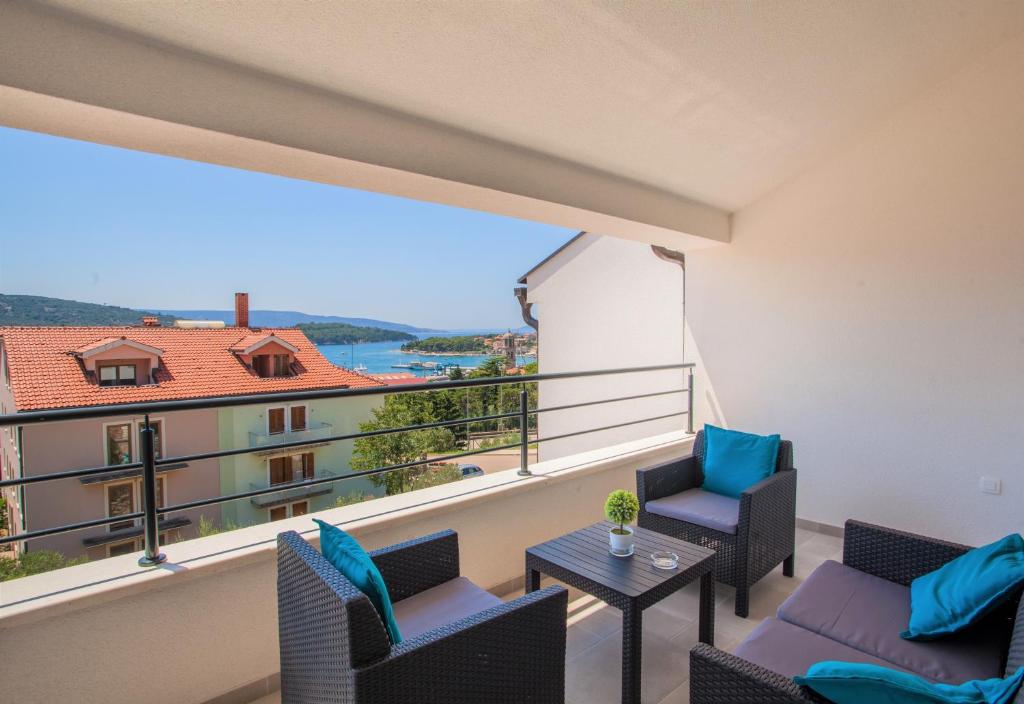 Balkon oz. terasa v nastanitvi Best mediteranne Luxury