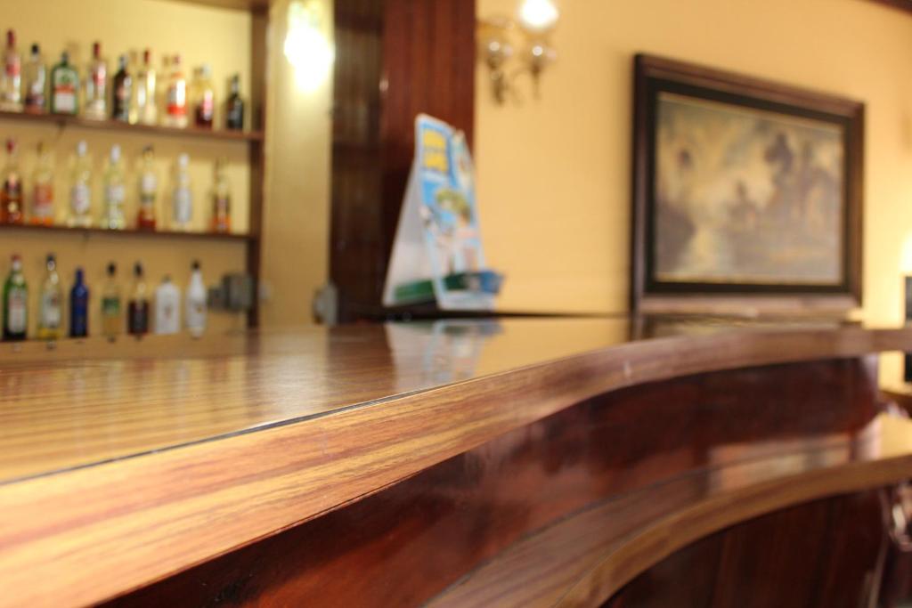 Lounge alebo bar v ubytovaní Hotel Olympia