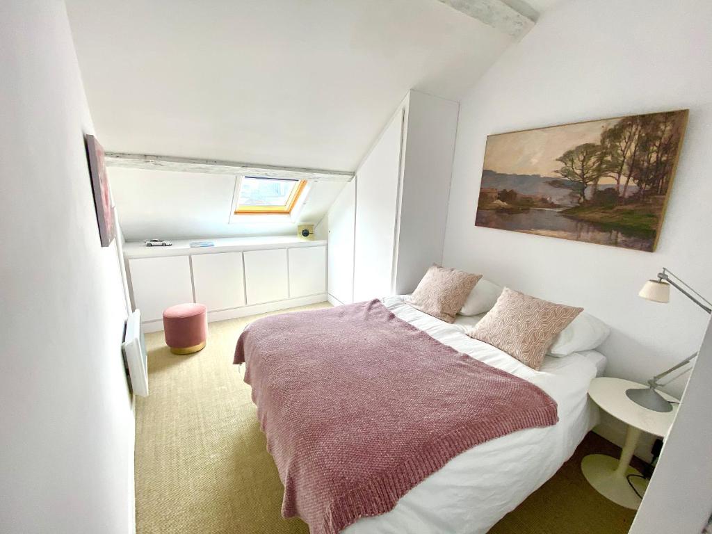 Posteľ alebo postele v izbe v ubytovaní Duplex LE GLENCOE
