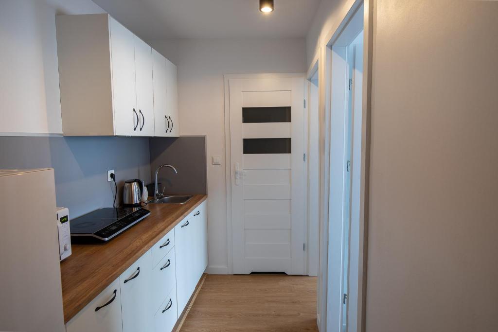 Kuchyňa alebo kuchynka v ubytovaní Apartament Iga