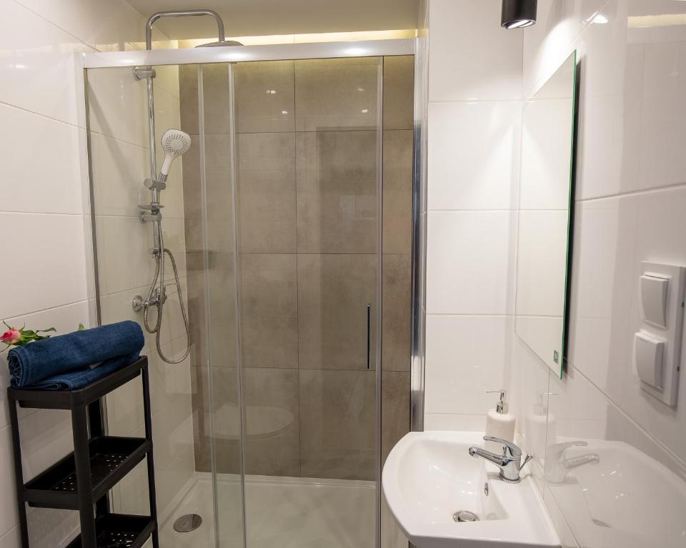 Kúpeľňa v ubytovaní Apartament Iga