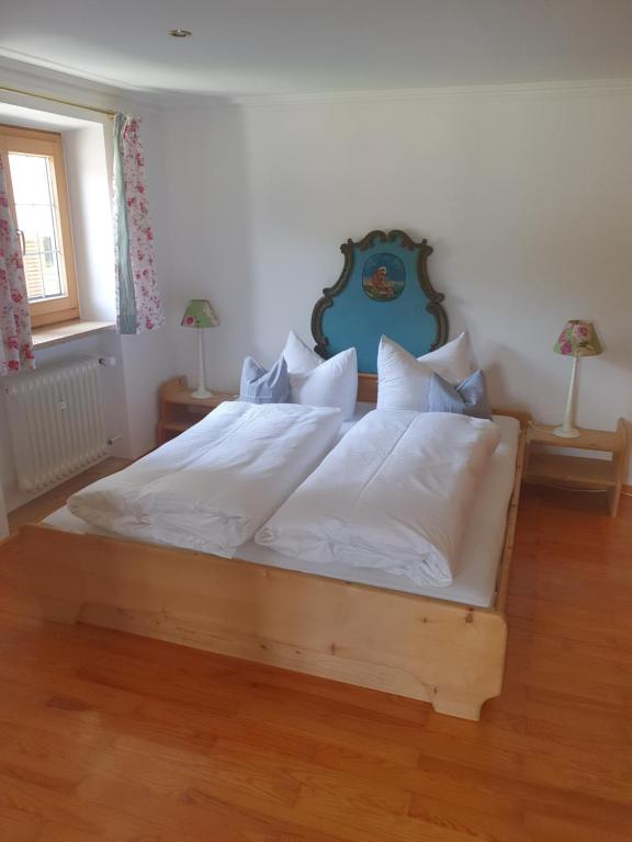Postel nebo postele na pokoji v ubytování Haus Kaiser