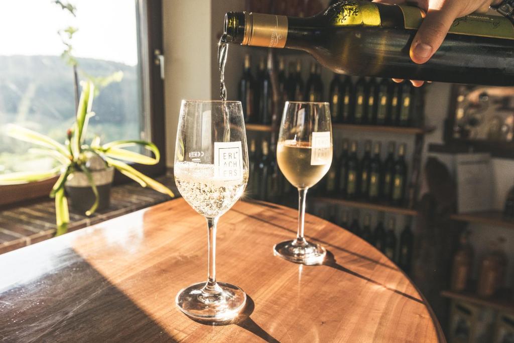 Nápoje v ubytování Wein & Gästehof Erlacher